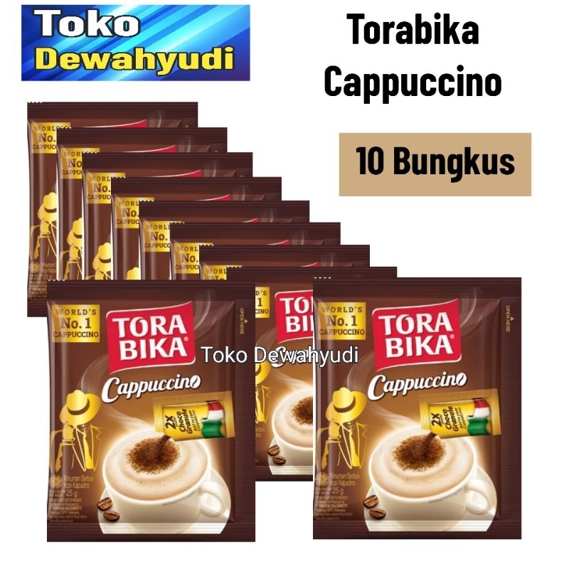 Jual Kopi Torabika Cappucinno Renceng ( 10 sachet ) | Shopee Indonesia