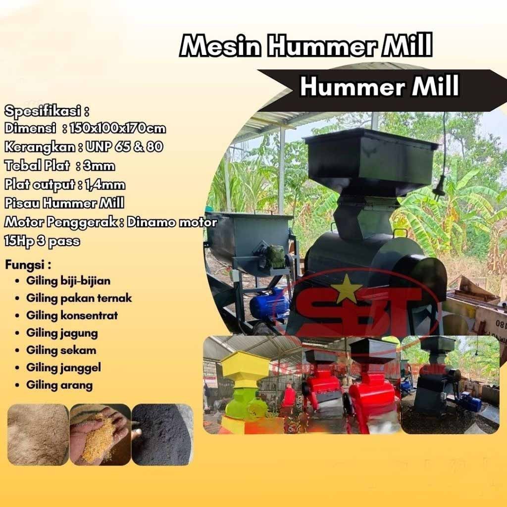 Jual Mesin Hummer Mill | SUMBER BERKAH TEKNIK | Shopee Indonesia