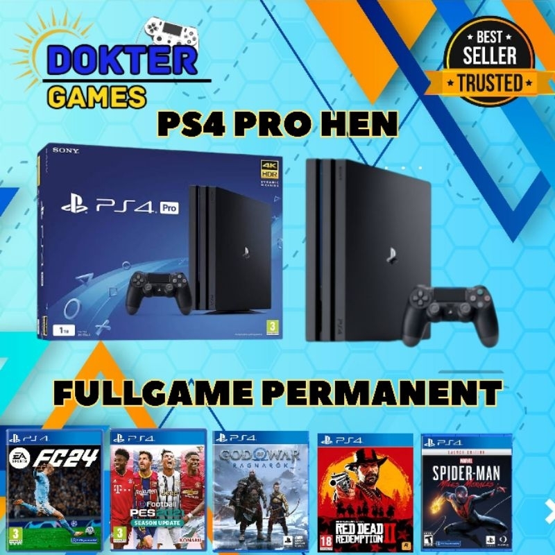 Ps4 Pro Pa4 Mega Pack Jual PS4 PLAYSTATION PS FAT SLIM PRO HEN