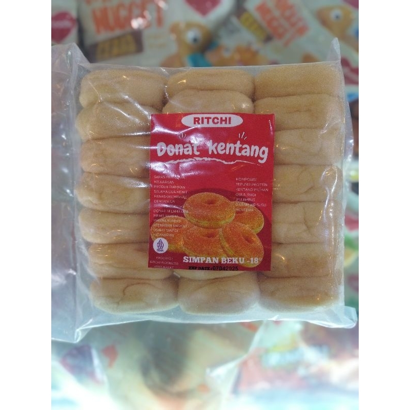 Jual Donat Ritchi isi 21/Donat Kentang frozen | Shopee Indonesia