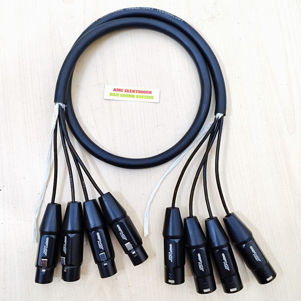 Jual paket kabel snake ful product spl kabel csa 04 jack xlr spl gca ...