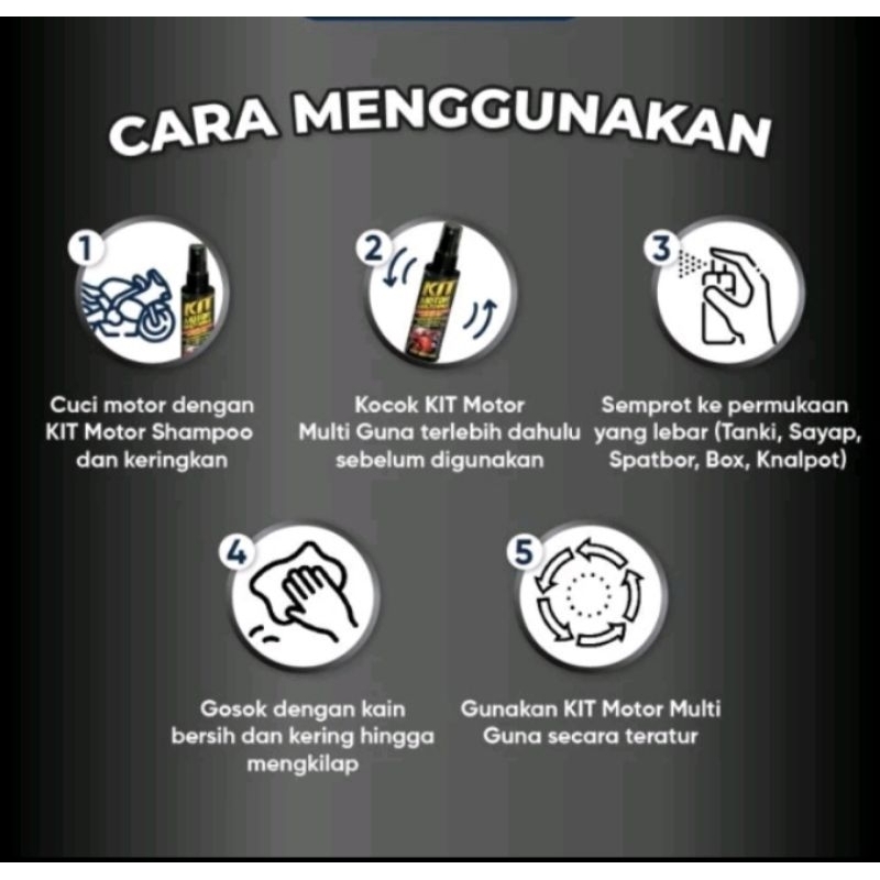 Jual Kit Motor Multiguna Poles sachet 25 Ml × 12 Hanger Pack | Shopee ...