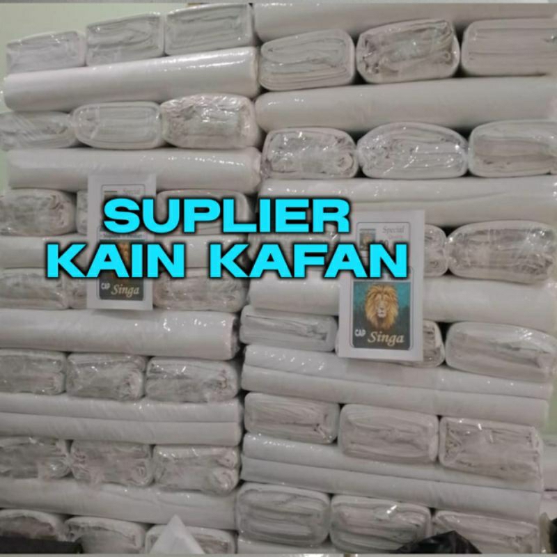 Jual kain kafan 1 meter lebar 150cm putih tebal | Shopee Indonesia