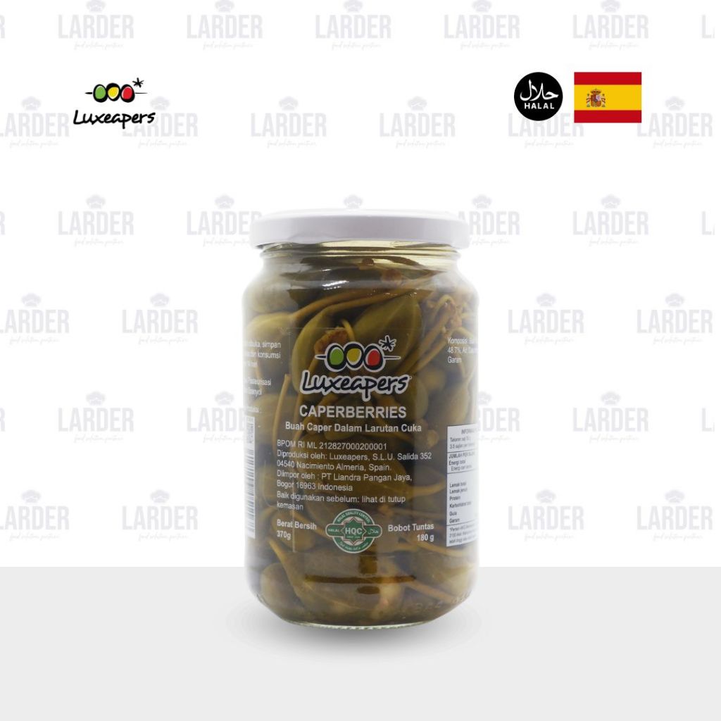 Jual Luxeapers Caperberries Acar 370g | Shopee Indonesia