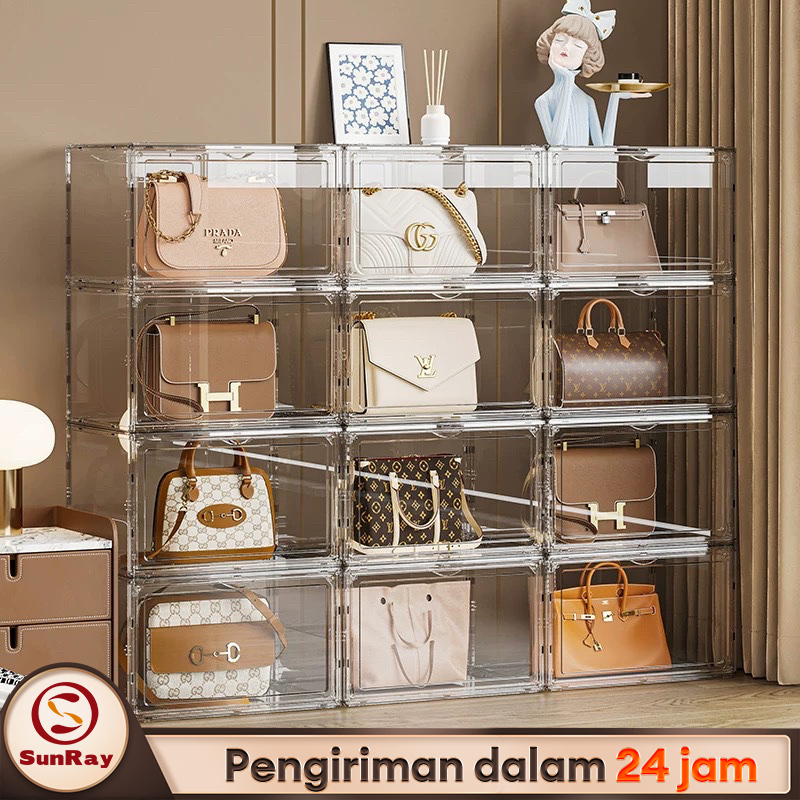 Jual Display Box/PenyimpananKabinet Tahan Debu/Transparent Storage/Rak ...