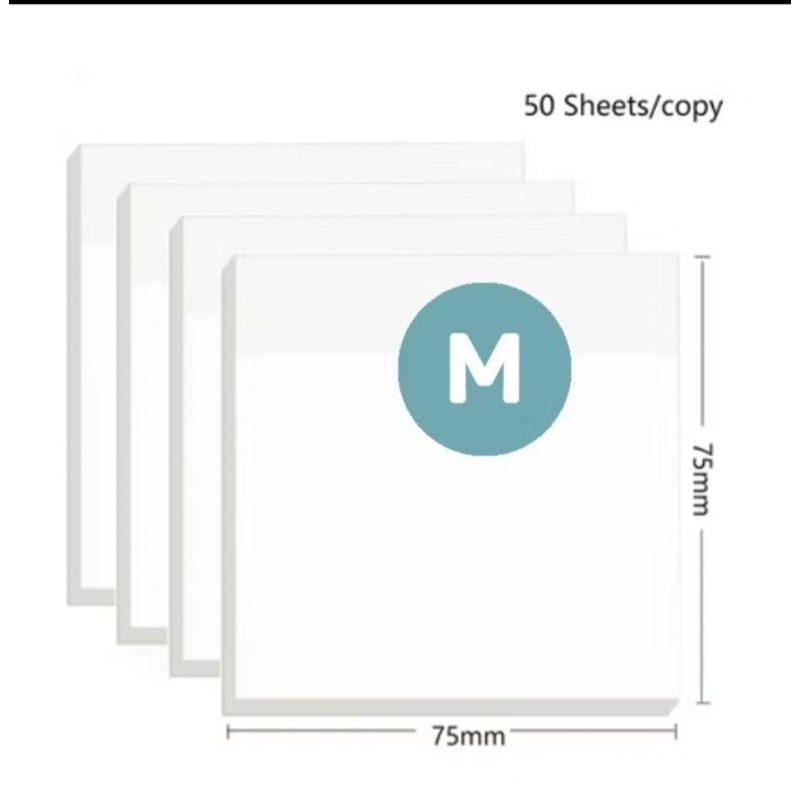 Jual sticky Notes Transparan | Shopee Indonesia