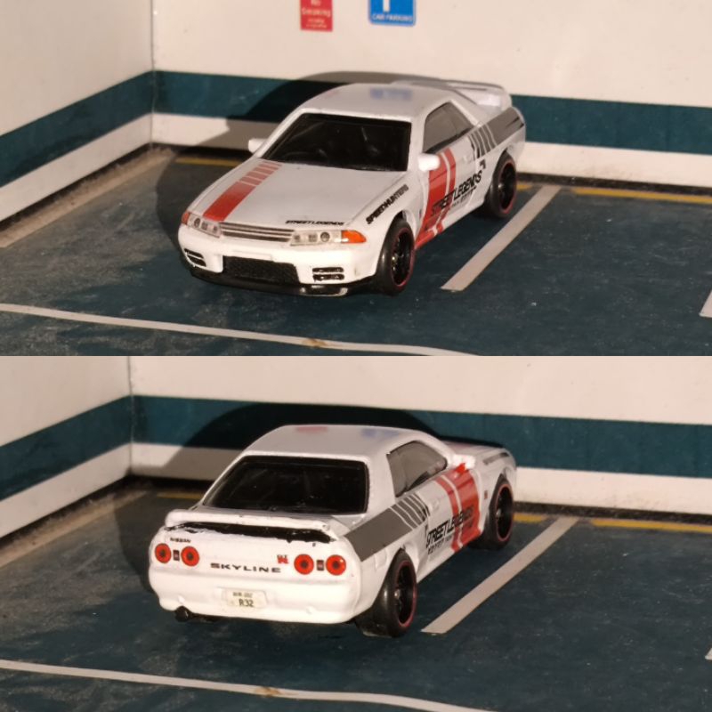 Jual [CUSTOM] Hot Wheels - Nissan Skyline R32 (STREET LEGENDS) | Shopee ...