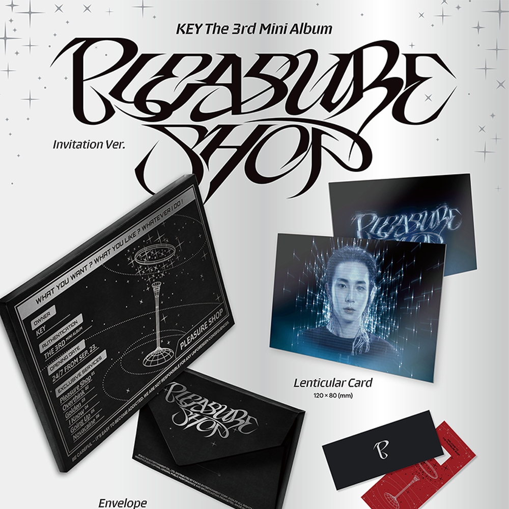 Jual SHINee KEY - 3rd Mini Album [ Pleasure Shop ] QR ver