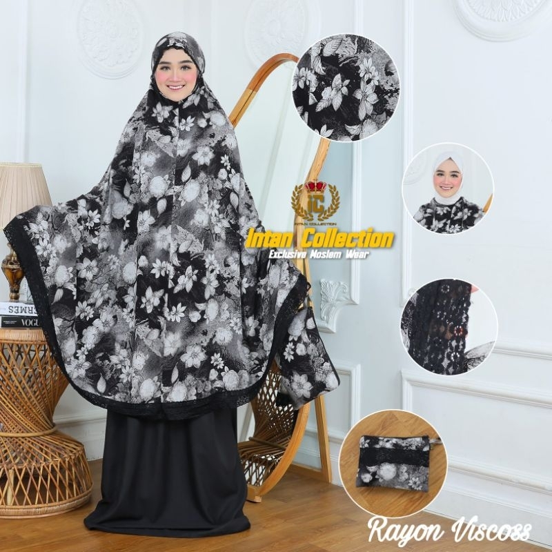 Jual Bisa [COD] Mukena Karun Picos Model Ter Baru Renda Strit Kecil ...
