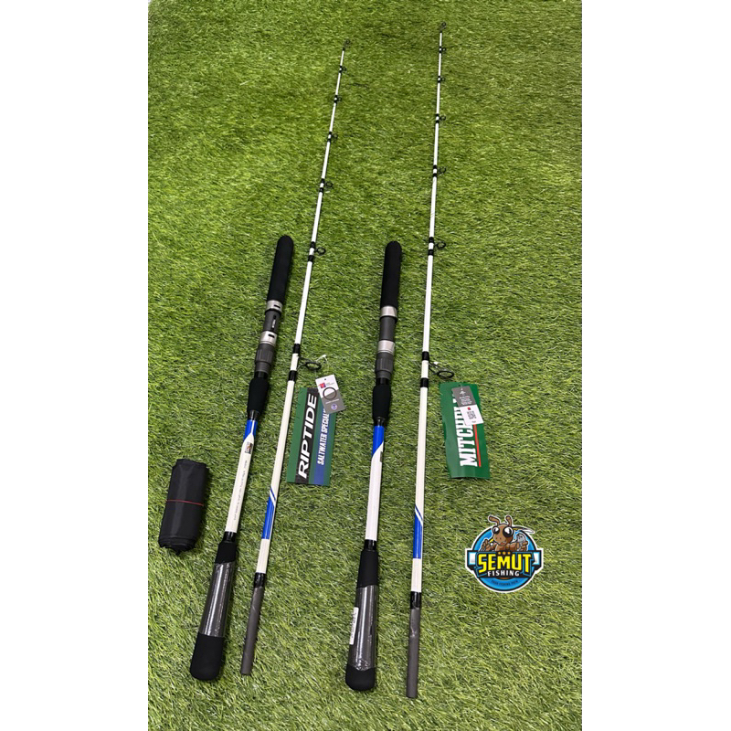 Jual JORAN JIGGING MITCHELL RIPTIDE 180CM 190CM JIG ROD FULL FUJI ...