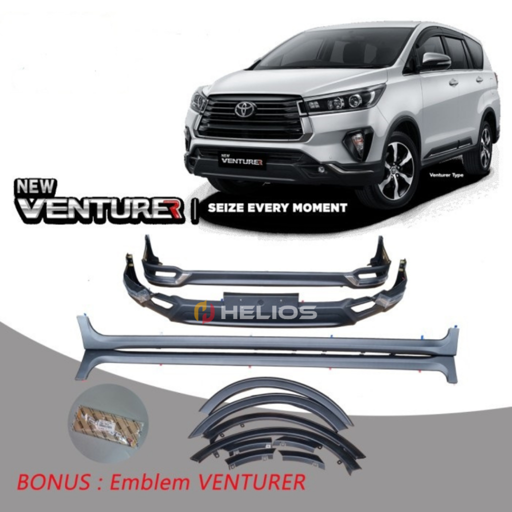 Jual Bodykit Innova Reborn New Venturer Facelift 2021 2022 ORIGINAL ...