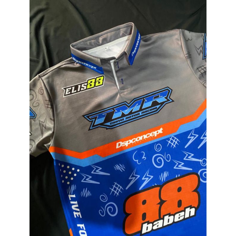 Jual Jersey Racing Khusus Custom Nama Sponsor dan Team | Shopee Indonesia