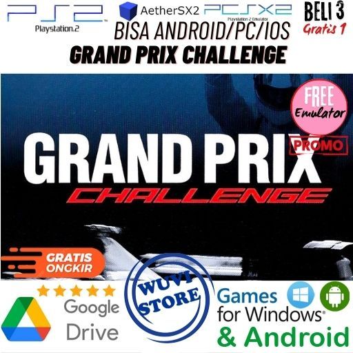 Jual PS 2 Grand Prix Challenge | Bisa di PC / Android / IOS Plus ...