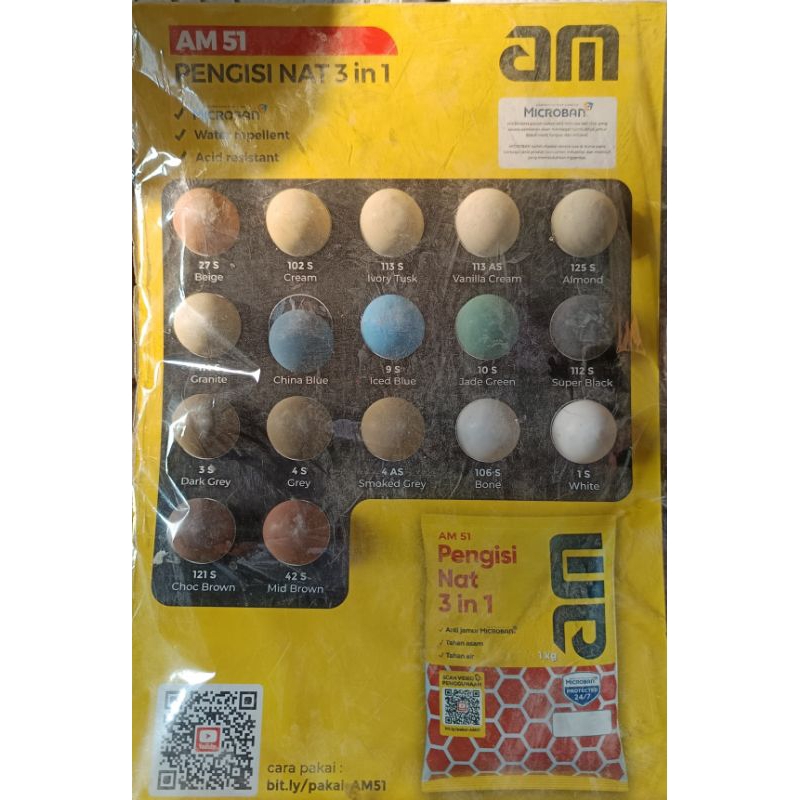 Jual AM 51 pengisi Nat 3 in 1 (microban) | Shopee Indonesia