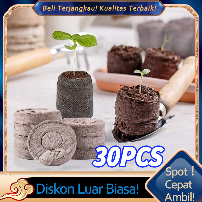 Sprout Peat Granules bibit 40mm Seedling Tray Dulang Benih Berkualitas Tinggi
