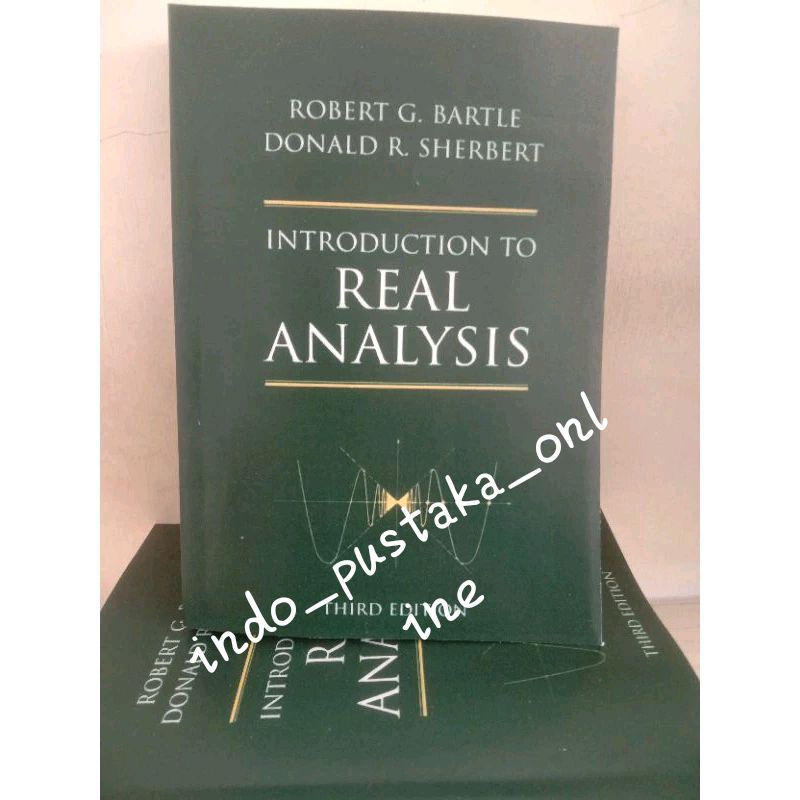 Jual an introduction to real analysis third edition | Shopee Indonesia