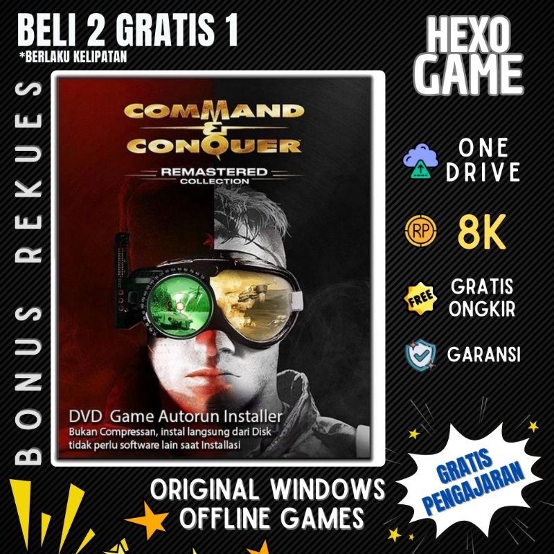 Jual Command and Conquer Remastered Collection - PC Game Adv Sim - LINK ...