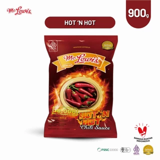 McLewis Hot n Hot Chilli Sauce 900g
