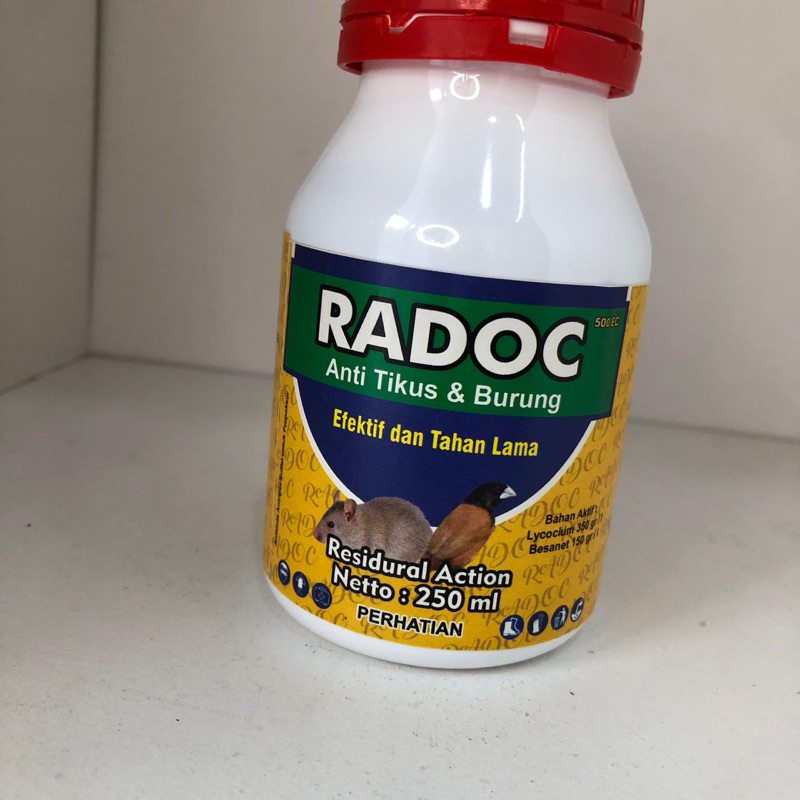 Jual Radoc 250ml Radoc Obat Tikus dan Burung | Shopee Indonesia