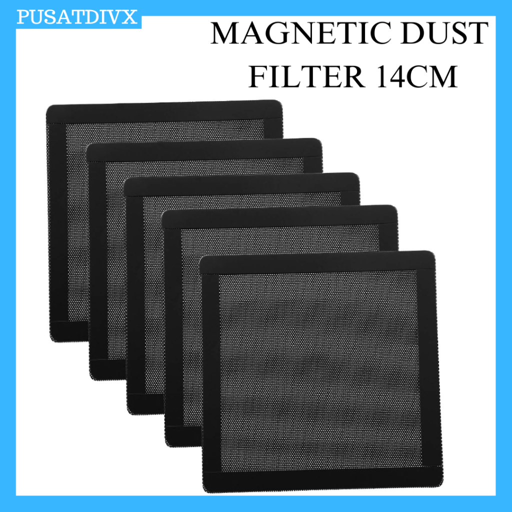 Jual SANJI MAGNETIC PC FAN DUST FILTER DEBU KIPAS 14CM MAGNET CASING ...