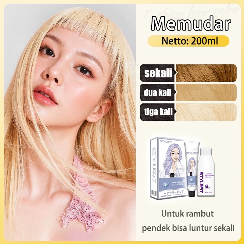 Jual [Ready Stock] [COD] STYLE FIT bleach cream 200ml,Bahan herbal ...