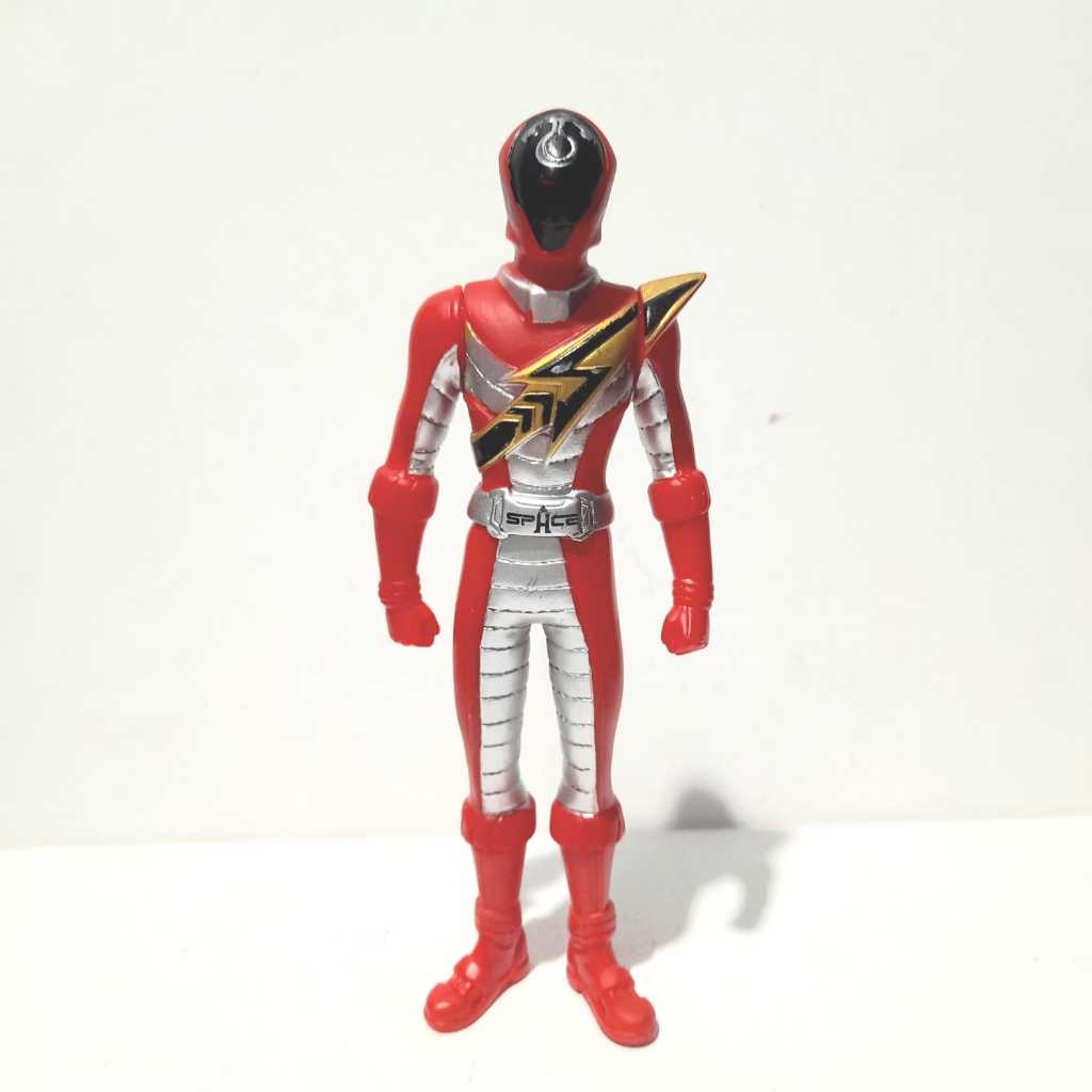 Jual Figure Power Ranger Space Guardian Merah brand Audley (Preloved ...