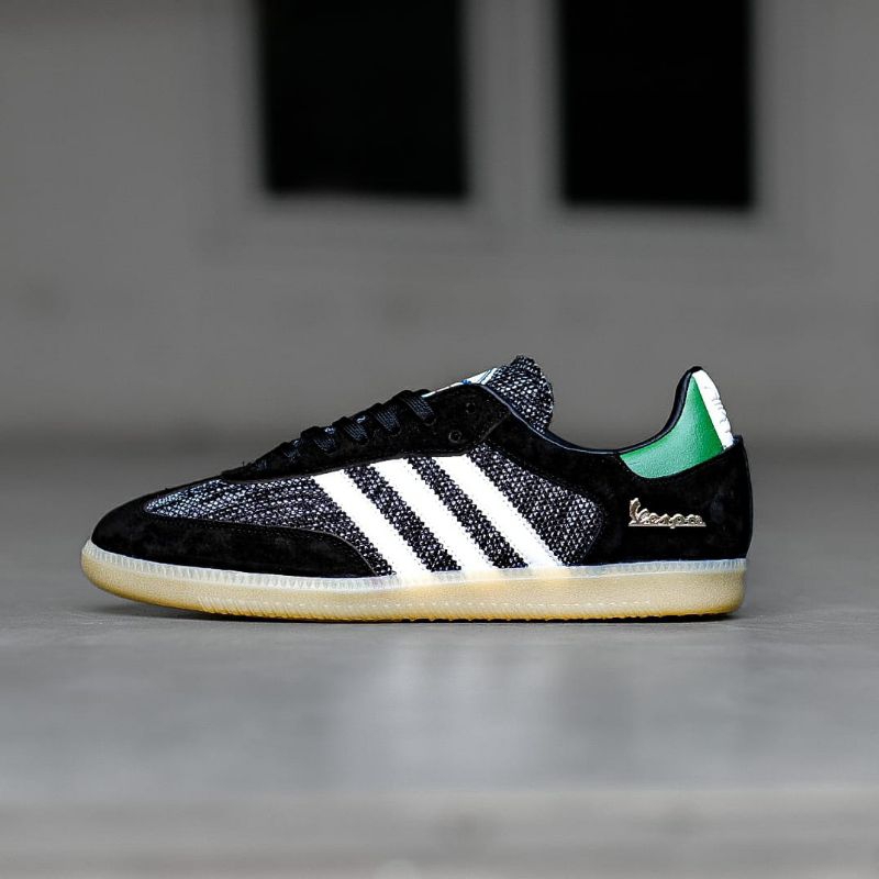 Jual Adidas Samba x Vespa Italy Black White Shopee Indonesia