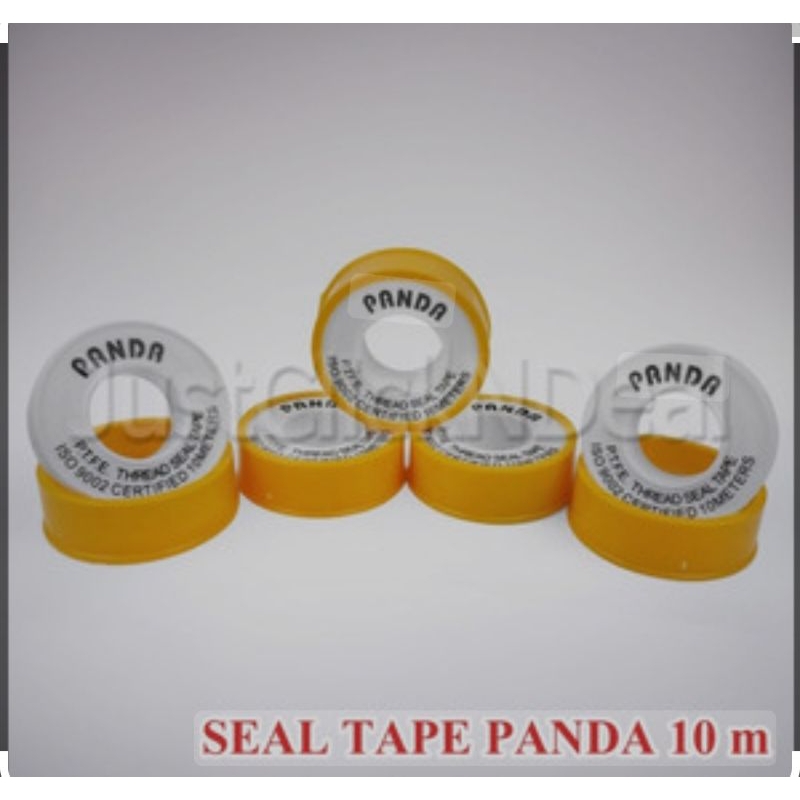 Jual Seal Tape Merek PANDA Selotip Kran Air 10 Meter | Shopee Indonesia