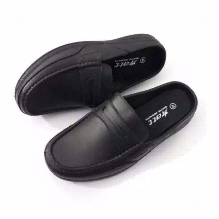 Jual SW Sepatu Sandal Karet Bustong Tutong Pria ATT Murah | Shopee ...