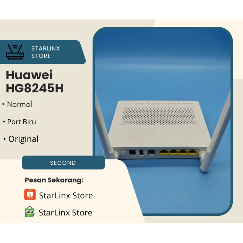 Jual Modem | Router HUAWEI HG8245H Port Biru | Shopee Indonesia