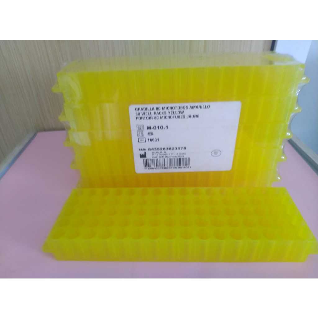 100 Well Microtube Storage Box Buy , Polypropylene Lockable Vial Holder ...