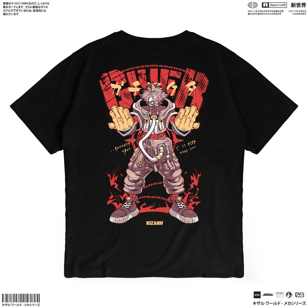 Kaos Anime Gachiakuta SLUMDOG HEROES