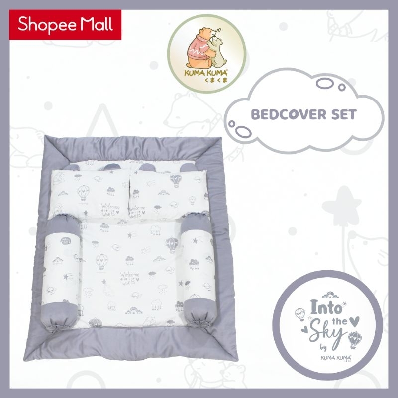 Jual KUMA KUMA Bed Cover Set Into the Sky Micro Snow Bed Cover Set Baby CSA 6309 Shopee Indonesia