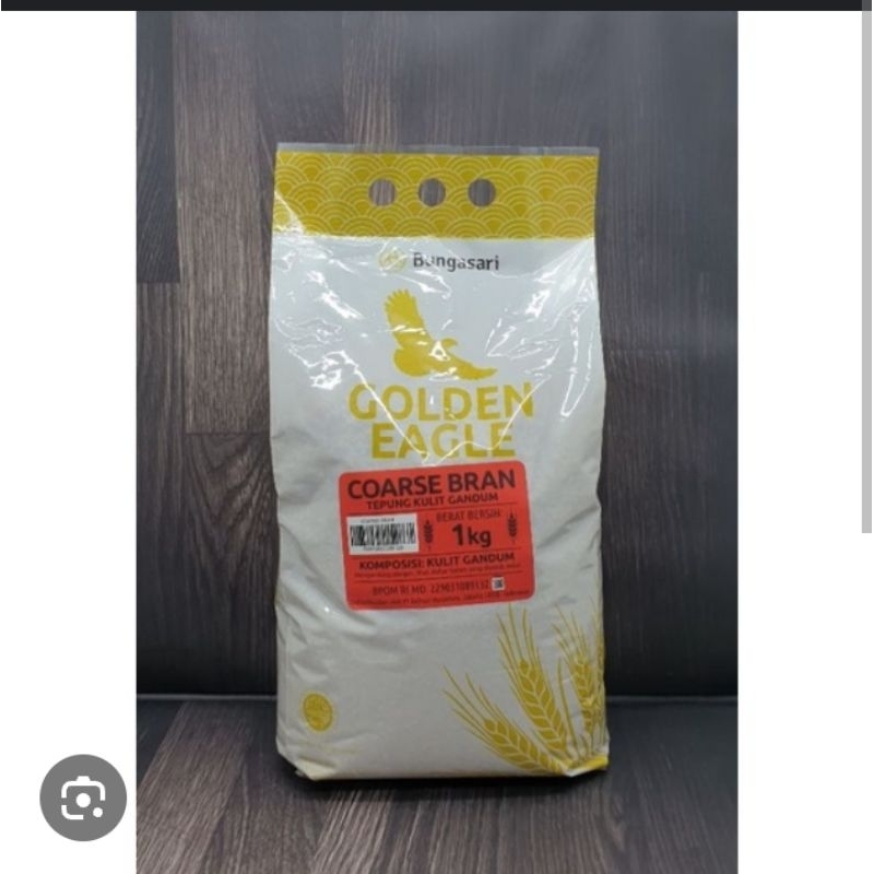 Jual Croase wheat brand golden eagle/Kulit Ari gandum 1 kg | Shopee ...