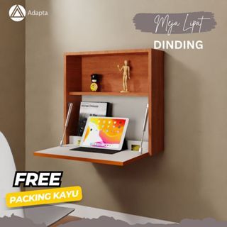 Jual Adapta -Rak Meja Makan Lipat Dinding Floating Desk -Meja Gantung ...