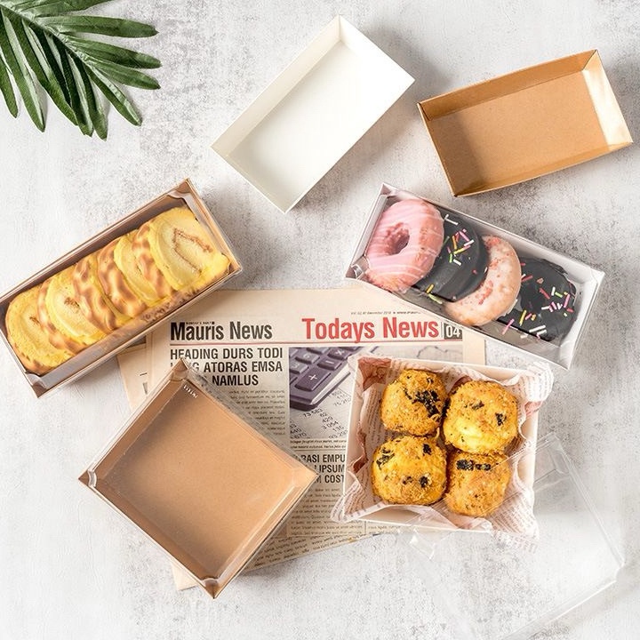 Jual MDLBake 1 PCS BOX Cup Roti Oven Kotak Tempat Roti Masuk Oven Cup ...