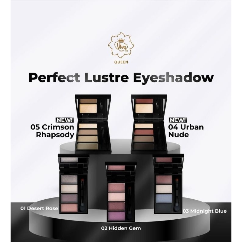 Jual Viva Queen Perfect Lustre Eye Shadow (tersedia 3 varian kombinasi ...