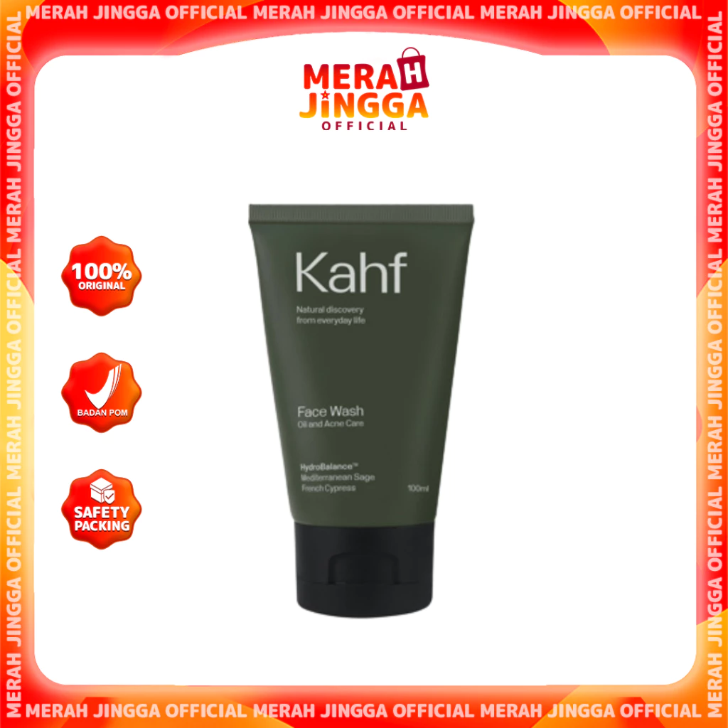 Review Kahf Oil and Acne Care Face Wash
