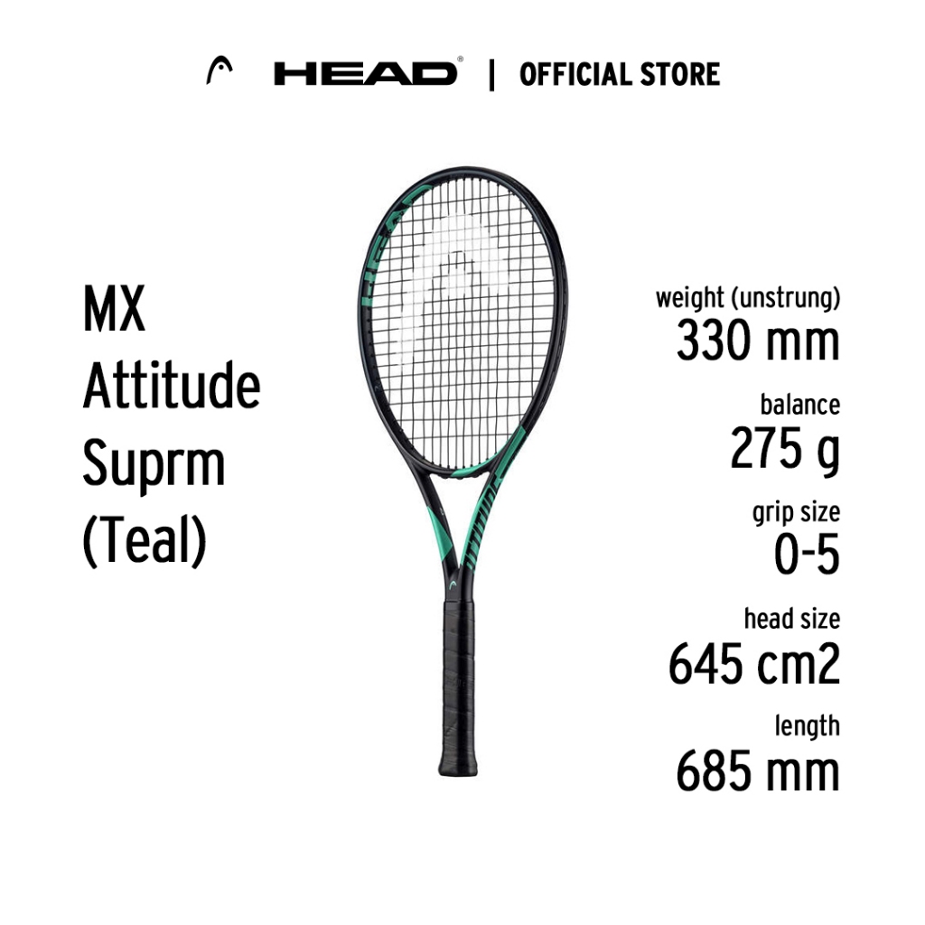 Jual HEAD Tennis Racket MX Attitude Suprm 2024 (275G) - Raket Tennis ...