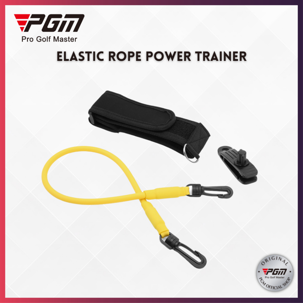 Jual PGM Golf Elastic Rope Power Trainer Swing Training Tension Belt ...