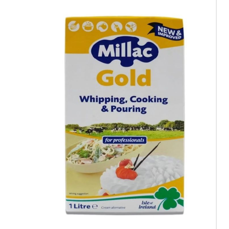 Jual Millac gold whipping Cream ,Cooking & pouring 1lt | Shopee Indonesia