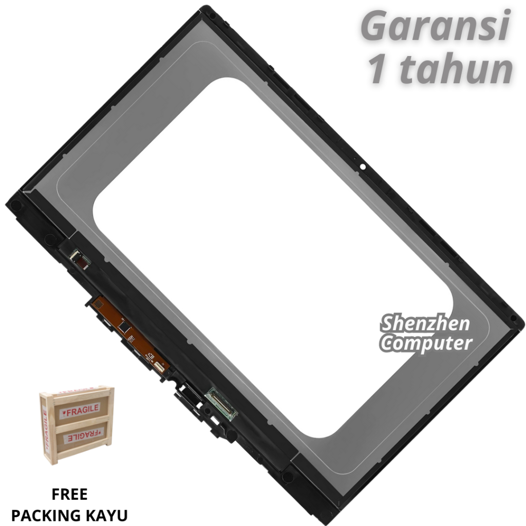 Jual Layar LCD Del Inspiron 14 5482 5485 5491 2-in-1 P93G P93G001 ...