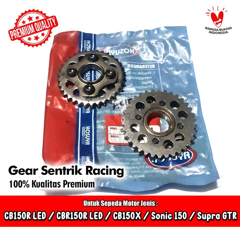 Jual Gear Sentrik Keteng Racing Honda CB150R CBR CB 150 R X New LED ...