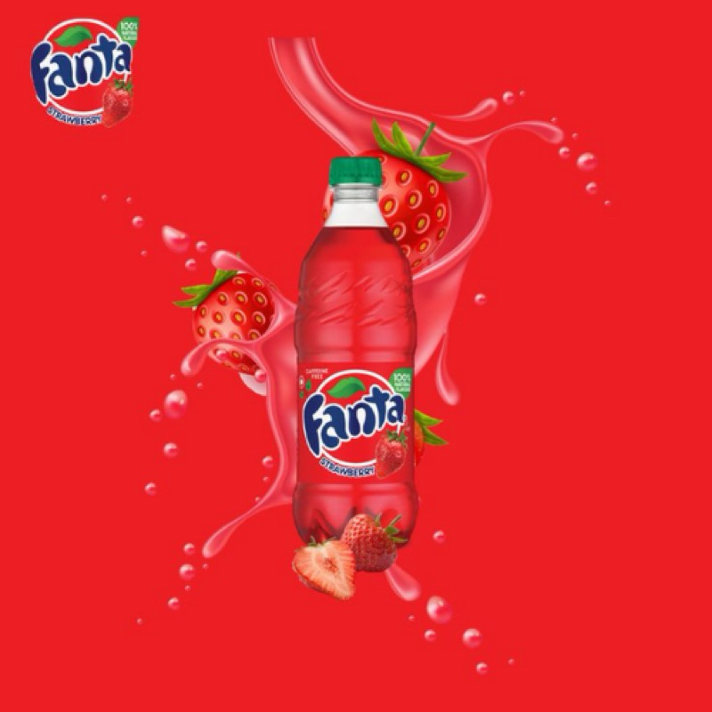 Jual FANTA Rasa Stroberi Botol 390ml | Shopee Indonesia