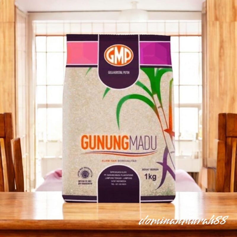 Jual GULA PASIR MERK GMP KEMASAN 1 KG / GULA PASIR | Shopee Indonesia