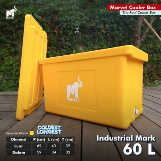 Jual Marvel Cooler Box ice 60 L / Marina Cool Box Es 60 Lion Star 60 ...