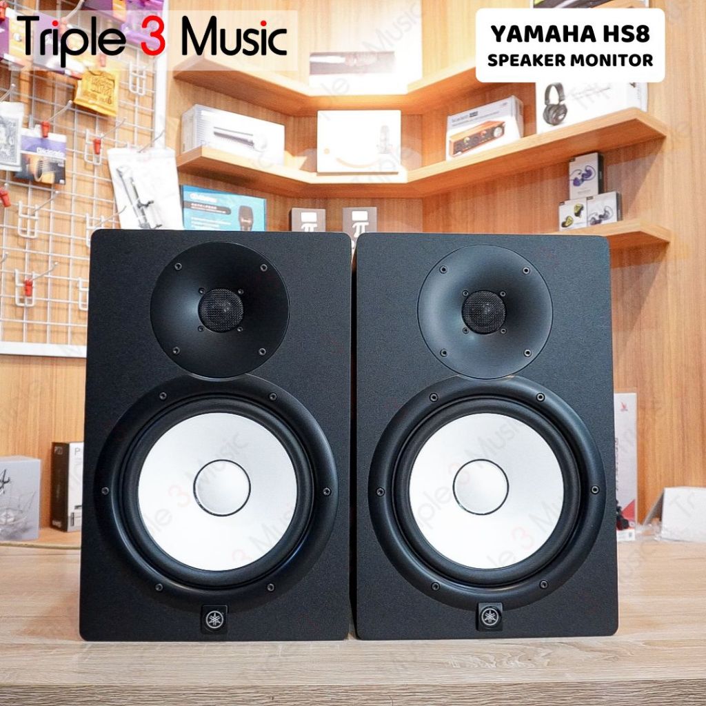 Jual Yamaha HS8 ORIGINAL Speaker Active Studio Monitor | Shopee Indonesia