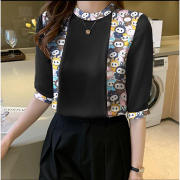 MCFK Blouse Shawia Blouse Wanita Korea Blouse Atasan Wanita Fashion Wanita