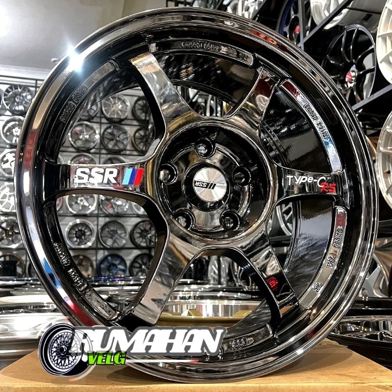 Jual velg mobil racing R17 SSR TYPE C LEBAR 7,5 ET 40 velg mobil ring ...