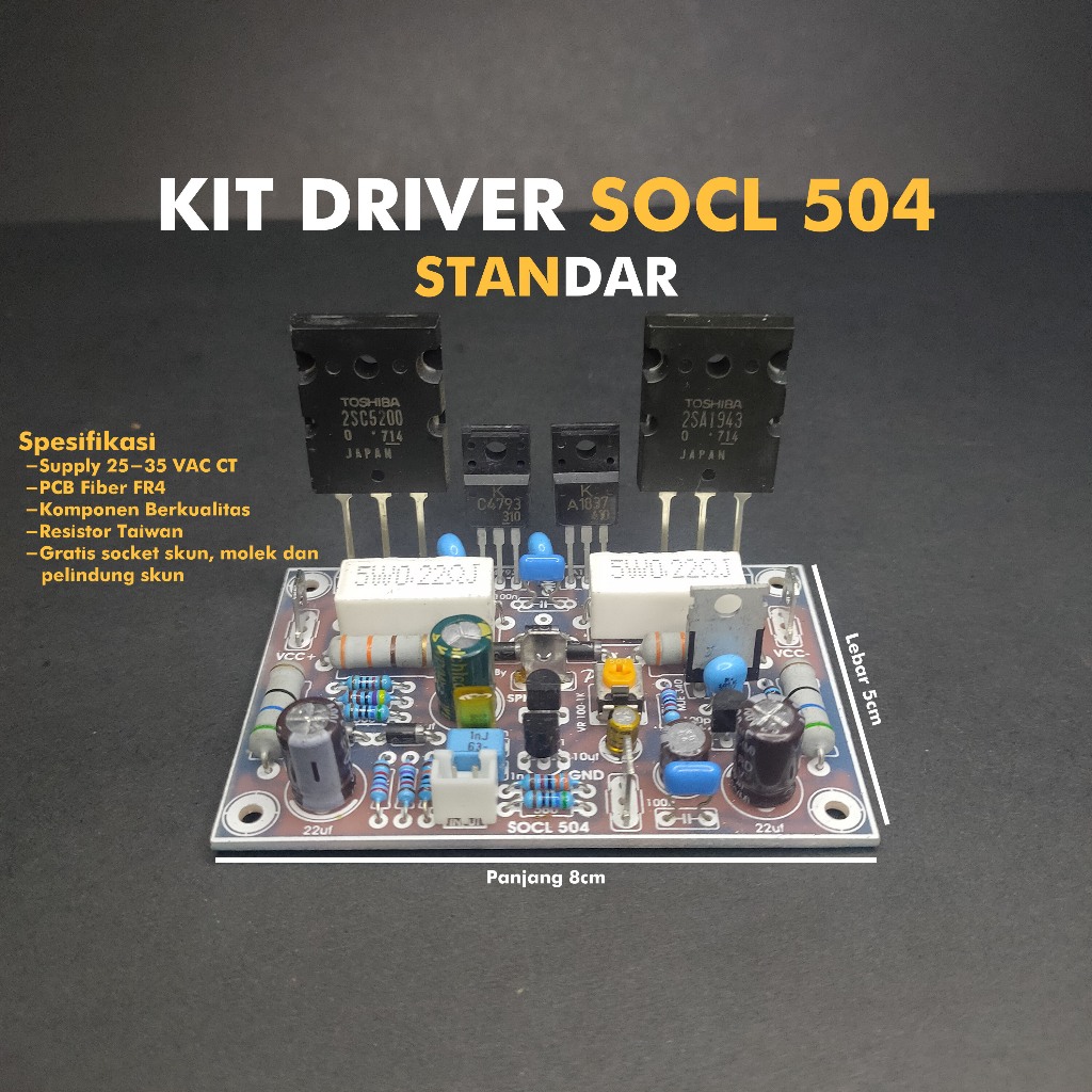 Jual Kit Driver SOCL 504 / Driver Kit SOCL 504 | Shopee Indonesia